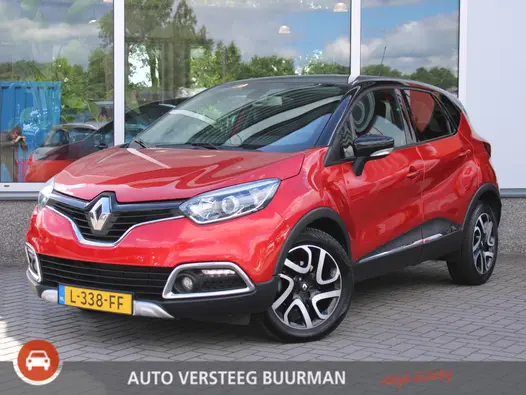 Renault Captur 1.2 TCe Helly Hansen Automaat Trekhaak, All-Seasonbanden, Leder/Stof Bekleding, Cruise en Climate Control, Stoelverwarming