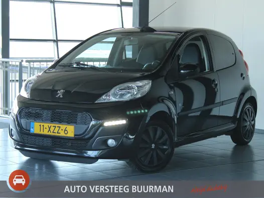 Peugeot 107 1.0 Black & Silver Luxe bekleding, Elektr. Ramen voor, Airco