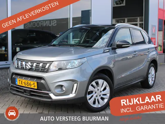 Suzuki Vitara 1.4 Boosterjet Stijl Panoramadak, Trekhaak, Stoelverwarming, Navigatie, Cruise control, Climate control, Multimediasysteem
