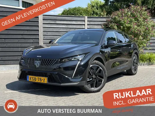 Peugeot 408 GT 1.2 PureTech 130PK EAT8 Automaat Navigatie, Rondomzichtcamera, Stoel & Stuurwielverwarming, Massage, Apple Carplay, Android Auto