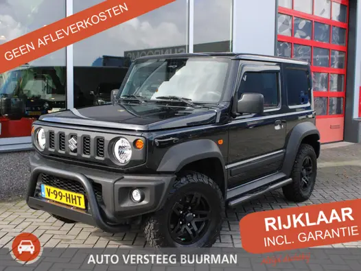 Suzuki Jimny 1.5 Professional AllGripp Lederen bekleding met stoelverwarming, Trekhaak afneembaar, 15" lichtmetalen velgen, Parkeercamera, Cruise control, Airconditioning