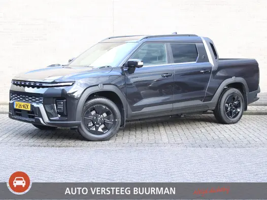 KGM Musso EV Blackline 80.6 kWh 4WD Elektr. stoelen, Elektr. schuif/kanteldak, Achteruitrijcamera, CruiseControl, Keyless Entry/Start, 1800kg trekgewicht!