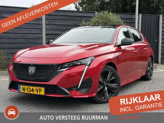 Peugeot 308 GT Pack Business 1.2 PureTech 130PK EAT8 Automaat Navigatie, Rondomzichtcamera, Keyless, Panoramadak, Massage, Stoel & Stuurwielverwarming