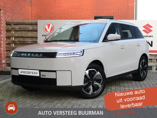 Jaecoo 5 EV Exclusive 61 kWh Exclusive 61 kWh, 400Km, Automaat, Navigatie, Stoel vent., Applecarpl./Andr. Auto, Panoramadak, Luxe lederen bekleding, Sony Sound System