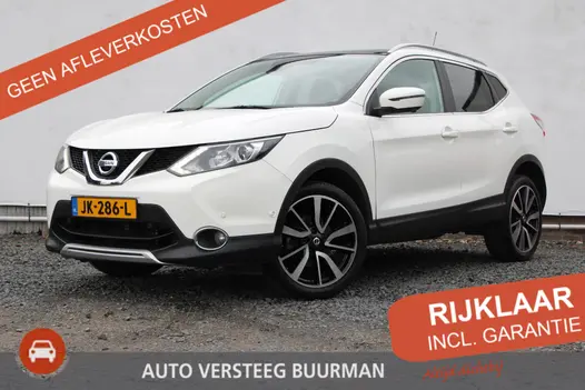 Nissan QASHQAI 1.2 Tekna Automaat, Panoramadak, Leer en Navigatie